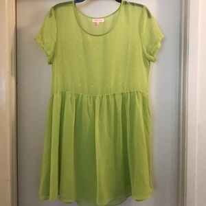 Nameless Neon Babydoll Dress